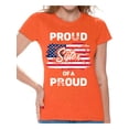 thumbnail image 1 of Awkward Styles Proud Sister of a Veteran Women Shirt I'm American Vintage USA Flag T shirt for Sister 4th of July Gifts Proud Sister Tshirt Red White and Blue USA Veteran T-shirt for Sister, 1 of 4