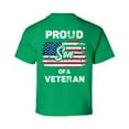 thumbnail image 1 of Awkward Styles Proud Son of a Veteran Youth Shirt USA Pride USA Veteran T shirt for Kids Veterans Day Proud Son Tshirt for Boys United States of America Retro USA Flag Print on the Back Only, 1 of 4