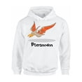 thumbnail image 1 of Awkward Styles Pteranodon Dinosaur Hooded Sweatshirt Dinosaur Hoodie Unisex Spirit Animal Hoodie Sweater Women's Dinosaur Jumper Funny Dinosaur Gifts for Men Dinosaur Party Cute Dinosaur Outfit, 1 of 5