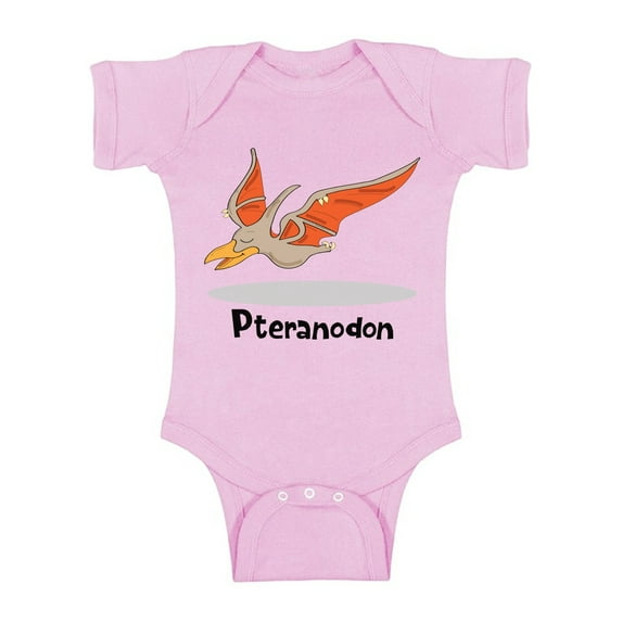 Awkward Styles Pteranodon Dinosaur Short Sleeve Bodysuit for Baby Dinosaur One Piece Top Dinosaur Birthday Party Baby Shower Gifts Dinosaur Lovers Cute Dinosaur Gifts for Newborn Baby Dinosaur Outfit