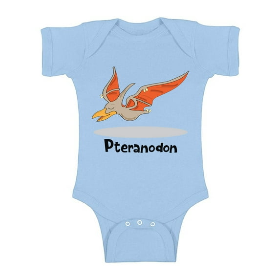 Awkward Styles Pteranodon Dinosaur Short Sleeve Bodysuit for Baby Dinosaur One Piece Top Dinosaur Birthday Party Baby Shower Gifts Dinosaur Lovers Cute Dinosaur Gifts for Newborn Baby Dinosaur Outfit