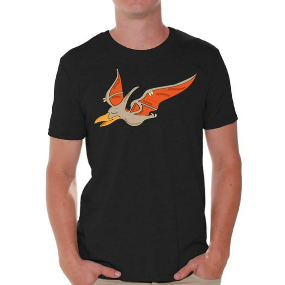 Awkward Styles Pteranodon Dinosaur T-Shirt for Men Dinosaur Tshirt Pteranodon T Shirt Spirit Animal Shirts for Men Funny Pteranodon Gifts for Him Dinosaur Party Outfit Dinosaur Gifts for Men