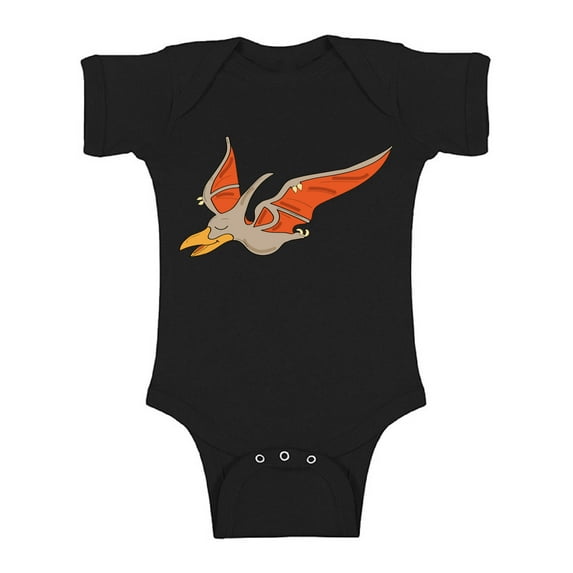 Awkward Styles Pteranodon Romper Baby Bodysuit Short Sleeve Dinosaur One Piece Top for Newborn Baby Dinosaur Gifts for Babies Cute Dinosaur Clothes for Baby Girl Animal Bodysuit for Baby Boy