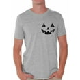 thumbnail image 1 of Awkward Styles Pumpkin Face Tshirt Halloween Pumpkin Shirt Pumpkin T-Shirt Halloween Shirts for Men Spooky Gifts Men's Halloween Tshirt Pumpkin Face Shirt Jack-O'-Lantern Tshirt Funny Halloween Shirt, 1 of 4