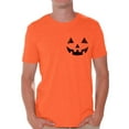 thumbnail image 1 of Awkward Styles Pumpkin Face Tshirt Halloween Pumpkin Shirt Pumpkin T-Shirt Halloween Shirts for Men Spooky Gifts Men's Halloween Tshirt Pumpkin Face Shirt Jack-O'-Lantern Tshirt Funny Halloween Shirt, 1 of 4