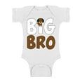 thumbnail image 1 of Awkward Styles Puppy Bodysuit Short Sleeve Big Brother Outfit Dog Clothing Pregnancy Announcement Romper for Newborn Baby Big Bro One Piece Top Dog Clothes Collection Dog Romper Baby Items for Boys, 1 of 4