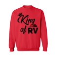 thumbnail image 1 of Awkward Styles RV King Sweater RV Clothing for Campers RV Trip Accessories RV King Crewneck for Men Camping Lovers Gifts Stylish Clothes for Him Camper Gifts for Boyfriend King Crewneck Sweater, 1 of 5