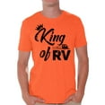 thumbnail image 1 of Awkward Styles RV King T-Shirt for Men RV Clothing for Dad RV King Recreational Vehicle RV Trip Accessories Camping Lovers Gifts Camping Clothes for Him Camper Shirts for Men King Shirt for Men, 1 of 4