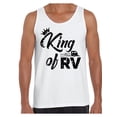 thumbnail image 1 of Awkward Styles RV King Tank Top for Men RV Clothing for Husband Recreational Vehicle RV Trip Accessories Camping Lovers Gifts Camping Clothes for Him Camper Tanks for Men King Shirt for Men, 1 of 4