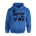 thumbnail image 1 of Awkward Styles RV Queen Hoodie for Women RV Queen Sweater RV Clothing for Campers RV Trip Accessories Camping Lovers Gifts Lovely Clothes for Her Camper Cute Ladies Hoodie Sweater for Queens, 1 of 5