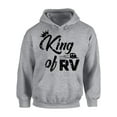 thumbnail image 1 of Awkward Styles RV Trip King Hoodie RV Clothing for Campers RV Trip Accessories RV King Hoodie for Men Camping Lovers Gifts Stylish Clothes for Him Camper Gifts for Boyfriend King Hoodie Sweater, 1 of 5