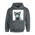 thumbnail image 1 of Awkward Styles Raccoon with Blue Gum Animal Themed Clothes Raccoon with Gum Hoodie Animal Hoodie for Woman Funny Animal Gifts Raccoon Clothing Cute Animals Best Unisex Gifts Cute Hoodie Crewneck, 1 of 5
