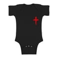 thumbnail image 1 of Awkward Styles Red Cross Baby Bodysuit Jesus Short Sleeve Tops for Newborn Baby Christian Cross Clothes for Baby Boys Christian Bodysuits for Baby Girls Jesus Clothing for Baby Kids Cross One Piece, 1 of 4