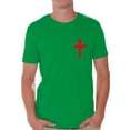 thumbnail image 1 of Awkward Styles Red Cross Shirt for Men Christian Mens Shirts Christian Cross Clothes for Men Jesus Christ is the Lord Christian Cross Birthday Gifts Jesus Shirts Jesus Clothing Cross Mens Shirt, 1 of 4