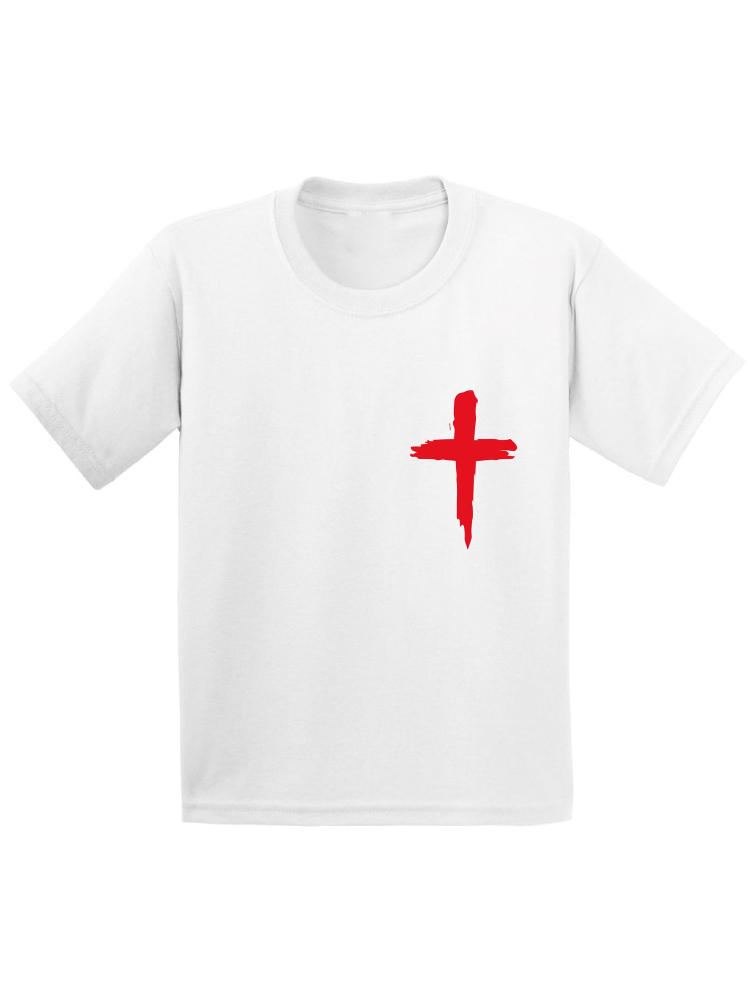 Awkward Styles Red Cross Youth Shirt Christian T Shirt for Boys ...