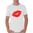 thumbnail image 1 of Awkward Styles Red Lips Shirt Retro 80s Lips T Shirt 80s Shirt 80s T Shirt Retro Vintage 80s Costume 80s Clothes for Men 80s Outfit 80s Party Boy Shirt 80s Accessories, 1 of 4