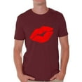 thumbnail image 1 of Awkward Styles Red Lips Shirt Retro 80s Lips T Shirt 80s Shirt 80s T Shirt Retro Vintage 80s Costume 80s Clothes for Men 80s Outfit 80s Party Boy Shirt 80s Accessories, 1 of 4