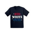 thumbnail image 1 of Awkward Styles Red White & Cute Infant Shirt Cute 4th of July Shirts for Baby American Baby Girl American Baby Boy Red White & Blue Tshirt USA Star Tshirt USA Gifts for Infant Indenpendence Day Gifts, 1 of 4