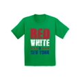thumbnail image 1 of Awkward Styles Red White & New York Shirt for Kids American Youth USA Flag Shirts New York Tshirt 4th of July Shirts for Girls Patriots Shirt Gifts from New York USA Shirts for Boys America Kids Shirt, 1 of 4