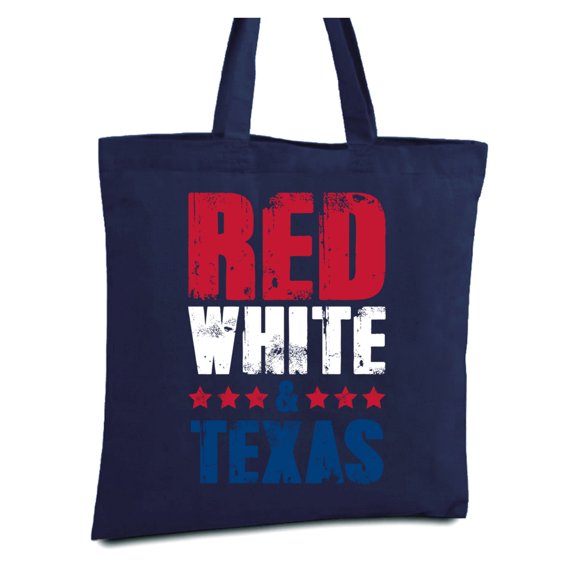 Awkward Styles Red White & Texas Tote Bag 4th of July Canvas Bag Funny Gifts for Independence Day Patriotic Reusable Shopping Bag American Gifts Texas Canvas Tote Bag USA Shopping Bag USA Flag Bag