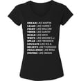 thumbnail image 1 of Awkward Styles Resist Shirt for Women Inspiring Black Leaders V-Neck Shirt Motivational White Theme Ladies V Neck T Shirt Political T-shirt, 1 of 4