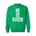 thumbnail image 1 of Awkward Styles He Is Risen Sweatshirt Christian Sweater for Men and Women Happy Easter Gifts for Him and Her Easter Outfits Bible Verse Matthew 28:6 Easter Message Jesus Sweatshirt for Easter, 1 of 5