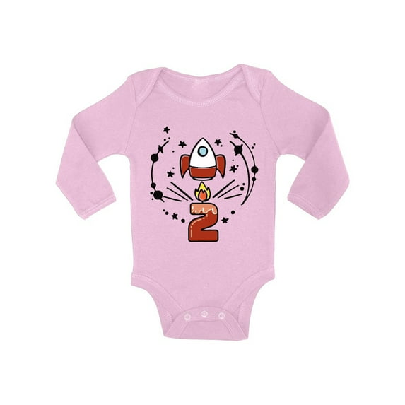 Awkward Styles Rocket Gifts for 2 Year Old Rocket One Piece Rocket Birthday Baby Bodysuit Second Birthday Baby Bodysuit 2 Year Old Clothes My 2nd Birthday Gifts for Birthday Boy Birthday Gifts