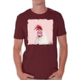 thumbnail image 1 of Awkward Styles Rooster Tshirt Rooster with Pink Gum T Shirt Rooster Clothing Animal T-Shirt for Men Funny Animal Gifts Rooster Cute Animal T Shirt Funny Rooster Shirt Gifts for Him Funny Men T Shirt, 1 of 4