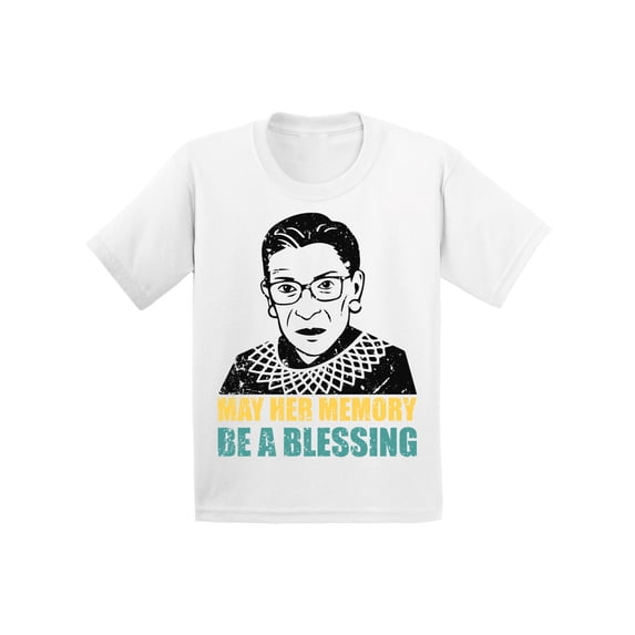 Awkward Styles Ruth Bader Ginsburg Shirt for Kids Blessing Memory RBG Youth T Shirt Notorious Shirt Support Women Empowerment Youth T-shirt