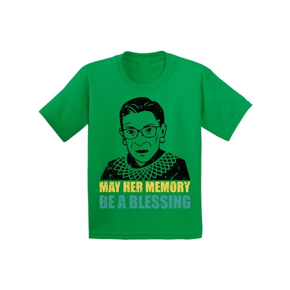 Awkward Styles Ruth Bader Ginsburg Shirt for Kids Blessing Memory RBG Youth T Shirt Notorious Shirt Support Women Empowerment Youth T-shirt