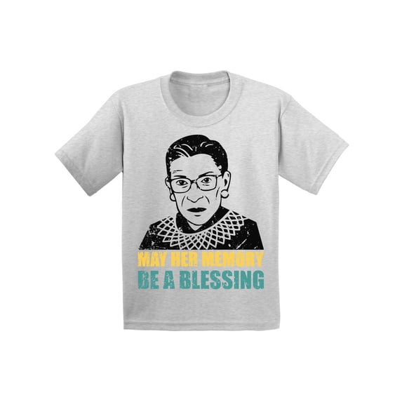 Awkward Styles Ruth Bader Ginsburg Shirt for Kids Blessing Memory RBG Youth T Shirt Notorious Shirt Support Women Empowerment Youth T-shirt