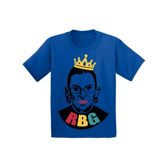 Awkward Styles Ruth Bader Ginsburg Shirt for Kids Queen of Women's Rights Notorious Shirt RBG Youth T Shirt Support Women Empowerment Youth T-shirt