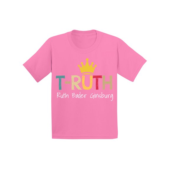 Awkward Styles Ruth Bader Ginsburg Shirt for Kids T-RUTH Notorious Shirt RBG T Shirt Youth Support Women Empowerment Youth T-shirt