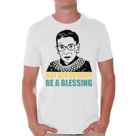 Awkward Styles Ruth Bader Ginsburg Shirt for Men Blessing Memory RBG T Shirt Notorious Shirt Support Women Empowerment Mens T-shirt