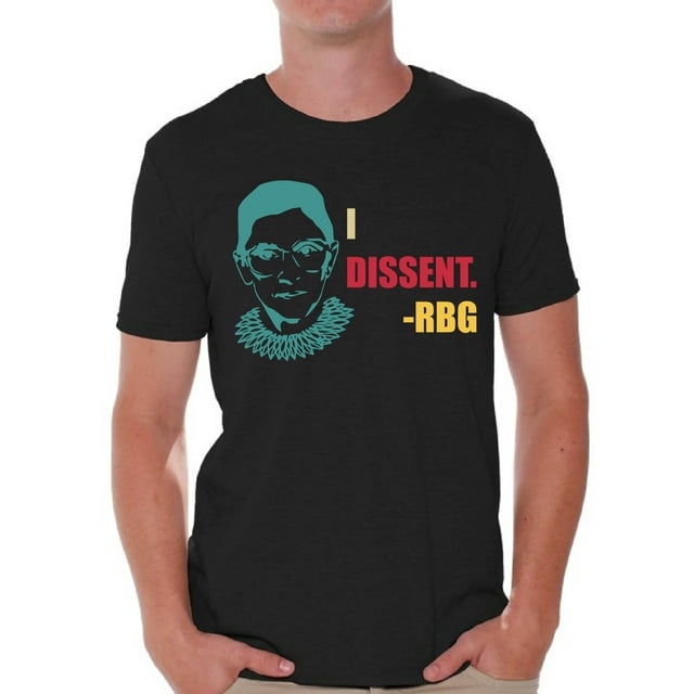 Awkward Styles Ruth Bader Ginsburg Shirt for Men Dissent RBG Notorious Shirt RBG T Shirt Mens Support Women Empowerment T-shirt