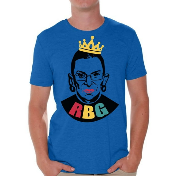 Awkward Styles Ruth Bader Ginsburg Shirt for Men Queen of Women's Rights Notorious Shirt RBG T Shirt Support Women Empowerment Mens T-shirt