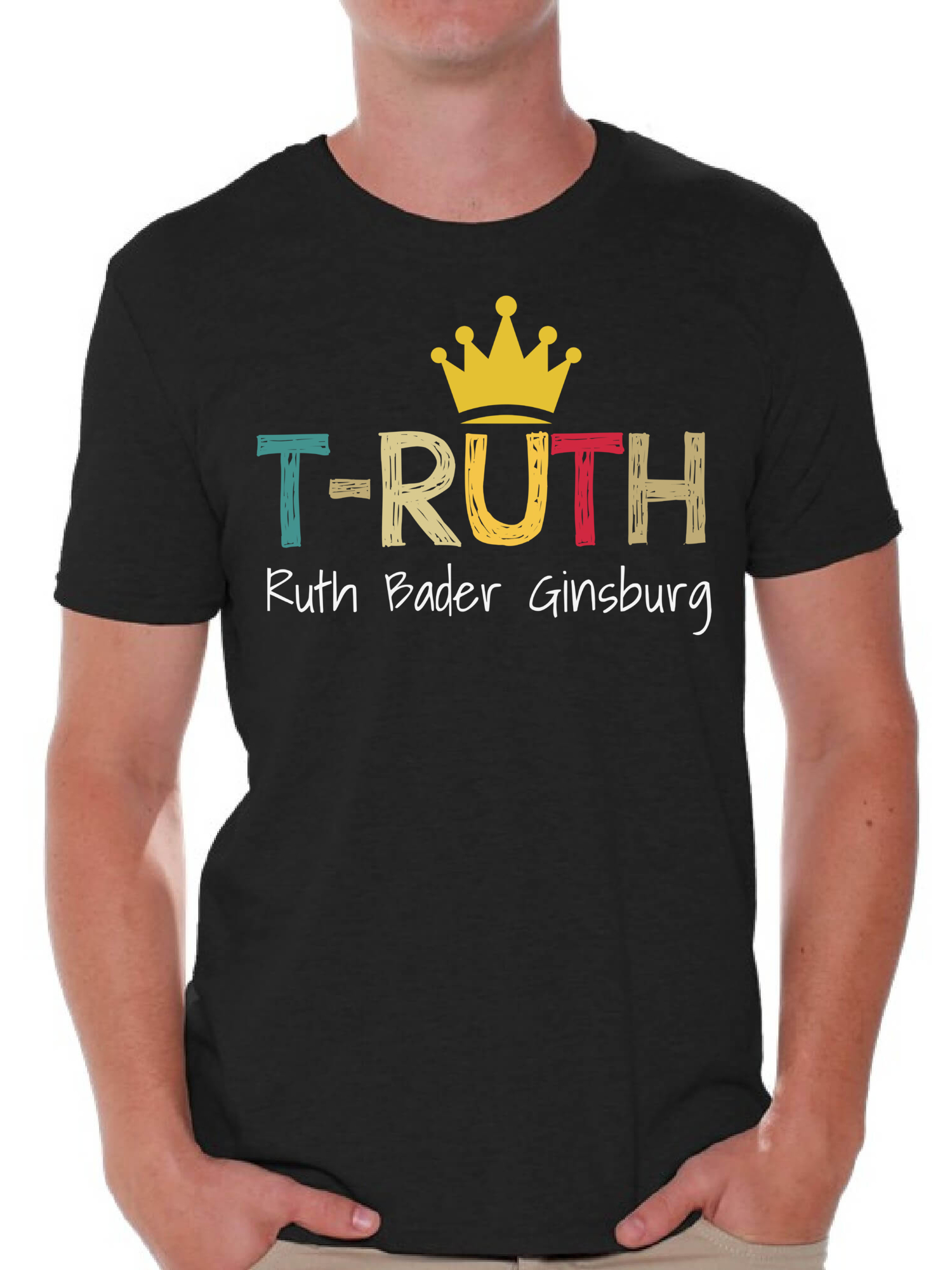 Awkward Styles Ruth Bader Ginsburg Shirt for Men T-RUTH Notorious Shirt RBG T Shirt Mens Support Women Empowerment T-shirt - image 1 of 4