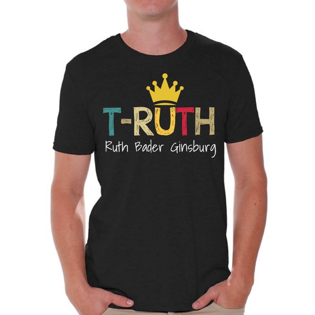 Awkward Styles Ruth Bader Ginsburg Shirt for Men T-RUTH Notorious Shirt RBG T Shirt Mens Support Women Empowerment T-shirt