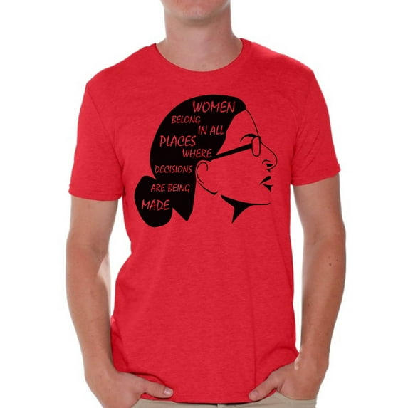 Awkward Styles Ruth Bader Ginsburg Shirt for Men Women Belong Political Notorious Shirt RBG T Shirt Mens Support Women Empowerment T-shirt