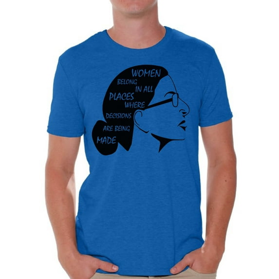 Awkward Styles Ruth Bader Ginsburg Shirt for Men Women Belong Political Notorious Shirt RBG T Shirt Mens Support Women Empowerment T-shirt