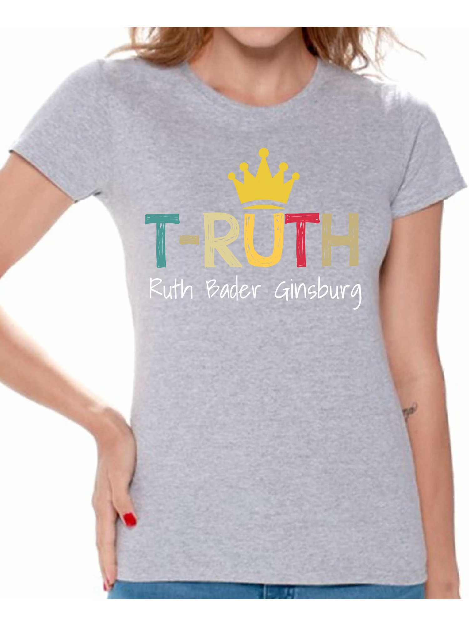 Awkward Styles Ruth Bader Ginsburg Shirt for Women T-RUTH Notorious Shirt RBG T Shirt Ladies Support Women Empowerment T-shirt - image 1 of 4