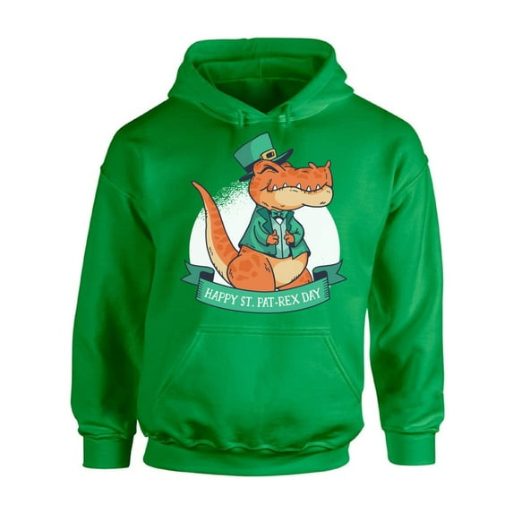 Awkward Styles Saint Patrick's Day Hoodie Irish Pat-rex Hooded Sweatshirt