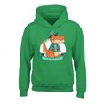 thumbnail image 1 of Awkward Styles Saint Patrick's Day Hoodies for Kids Irish Pat-rex Hooded Youth Sweatshirt, 1 of 4