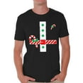 thumbnail image 1 of Awkward Styles Santa Christmas Shirt Santa Men's Holiday Tee for Christmas Santa Suit Christmas T-shirt Funny Santa Claus Christmas for Men Xmas Party Holiday Top, 1 of 4