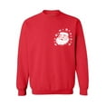 thumbnail image 1 of Awkward Styles Santa Pocket Sweatshirt Santa Patch Christmas Sweater for Men Pocket Size Santa Sweater for Christmas Xmas Party Gifts for Women Christmas Outfit Santa Sweatshirt Funny Santa Gifts, 1 of 5