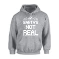 thumbnail image 1 of Awkward Styles Santa's Not Real Christmas Sweatshirt Holiday Sweater Christmas Hoodie Christmas Sweatshirt for Men for Women Funny Santa Christmas Sweater Christmas Hooded Sweatshirt Xmas, 1 of 5