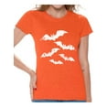 thumbnail image 1 of Awkward Styles Scary Bats Tshirt Halloween 2018 Shirt for Women Halloween Bats T Shirt Dia de los Muertos Gifts for Her Trick or Treat Outfit Day of the Dead Shirts Halloween Holiday Women's Shirt, 1 of 4
