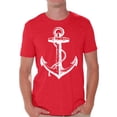 thumbnail image 1 of Awkward Styles Sea Anchor Shirt for Men Sea Tshirt for Him Sea Lovers Gifts Sea Themed Party Cute Gifts for Sailor Anchor Clothes for Father Marine Clothing Collection Mister Captain T Shirt, 1 of 4