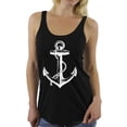 thumbnail image 1 of Awkward Styles Sea Racerback Tank Top for Girls Anchor T Shirts Sea Themed Party Sea Anchor Racerback Tank Top for Ladies Gifts for Wife Anchor Clothes for Mom Captain Tank Top for Women, 1 of 4