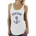 thumbnail image 1 of Awkward Styles Sea Racerback Tank Top for Girls Captain T Shirts Sea Themed Party Captain Racerback Tank Top for Ladies Gifts for Wife Captain Clothes for Mom Captain Tank Top for Women, 1 of 4